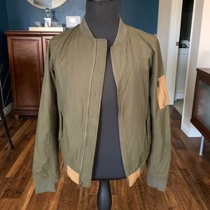 Goodfellow Army Green Bomber Jacket